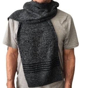 OSFM Scarf Men Black / Pine Gray